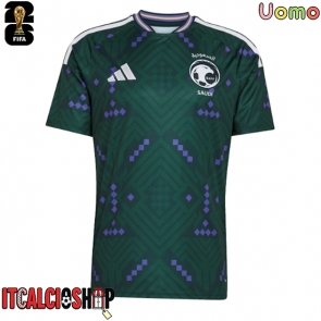 Arabia Saudita Prima Maglia Mondiali 2026 Manica Corta